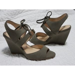 Calvin Klein suede wedges